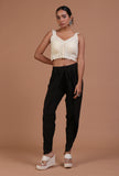 Off White Color Cotton Sitara work Blouse