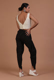 Off White Color Cotton Sitara work Blouse