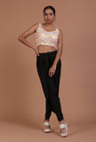 Off White Color Cotton Sitara work Blouse