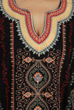 Black Kashmiri Embroidered Phiran- Free Size