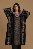 Midnight Kashmiri Embroidered Free Size Phiran- Free Size
