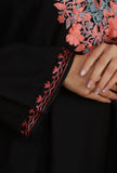 Elegant Black Kashmiri Aari Embroidered Phiran- Free Size