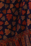Kashmiri Navy Blue Kani Woollen Shawl