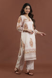 Printed Cotton Straight Kurta