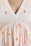 Hand Block Printed Cotton Anarkali Style Kurta
