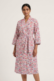 Gulabi Vines Printed Kimono