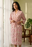 Soft Petal Heritage Kimono