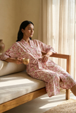 Soft Petal Heritage Kimono