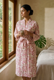Soft Petal Heritage Kimono
