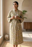 Mughal Paisley Wrap Kimono