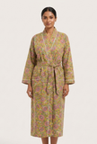 Marigold Vine Printed Kimono