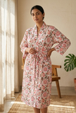 Rosy Vine Handcrafted Kimono