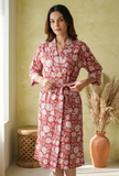 Earthy Petals Handcrafted Kimono