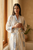 Willow Vine Cotton Handcrafted Kimono