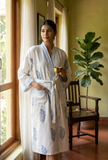 Willow Vine Cotton Handcrafted Kimono
