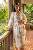 Olive Rose Botanical Kimono