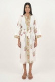 Olive Rose Botanical Kimono