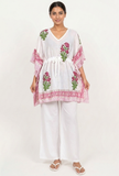 Floral Printed Kaftan Dress