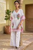 Floral Printed Kaftan Dress
