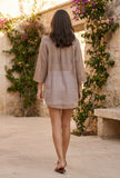 Mocha Mist Tunic & Shorts Co-ord Set