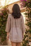 Mocha Mist Tunic & Shorts Co-ord Set