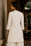 Ivory Grace Silk Cotton Kurta