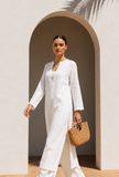 Ivory Essence Straight Kurta