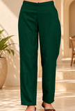 Set Of 2: Emerald Grace Cashmilon Kashmiri Embroidered Lace Phiran With Pant- Free Size