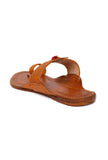 Avyan Pure Leather Kolhapuri Flats- For Men