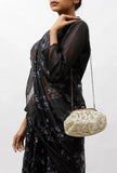 Camaira Golden Embellished Clutch Bag