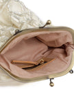 Amaira White Embellished Clutch Bag