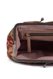 Golden & Multi Silk Patola Print Clutch