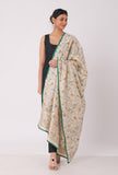 Urmi hand embriodered kantha silk dupatta