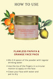 Face & Neck Brightening Papaya Face Pack