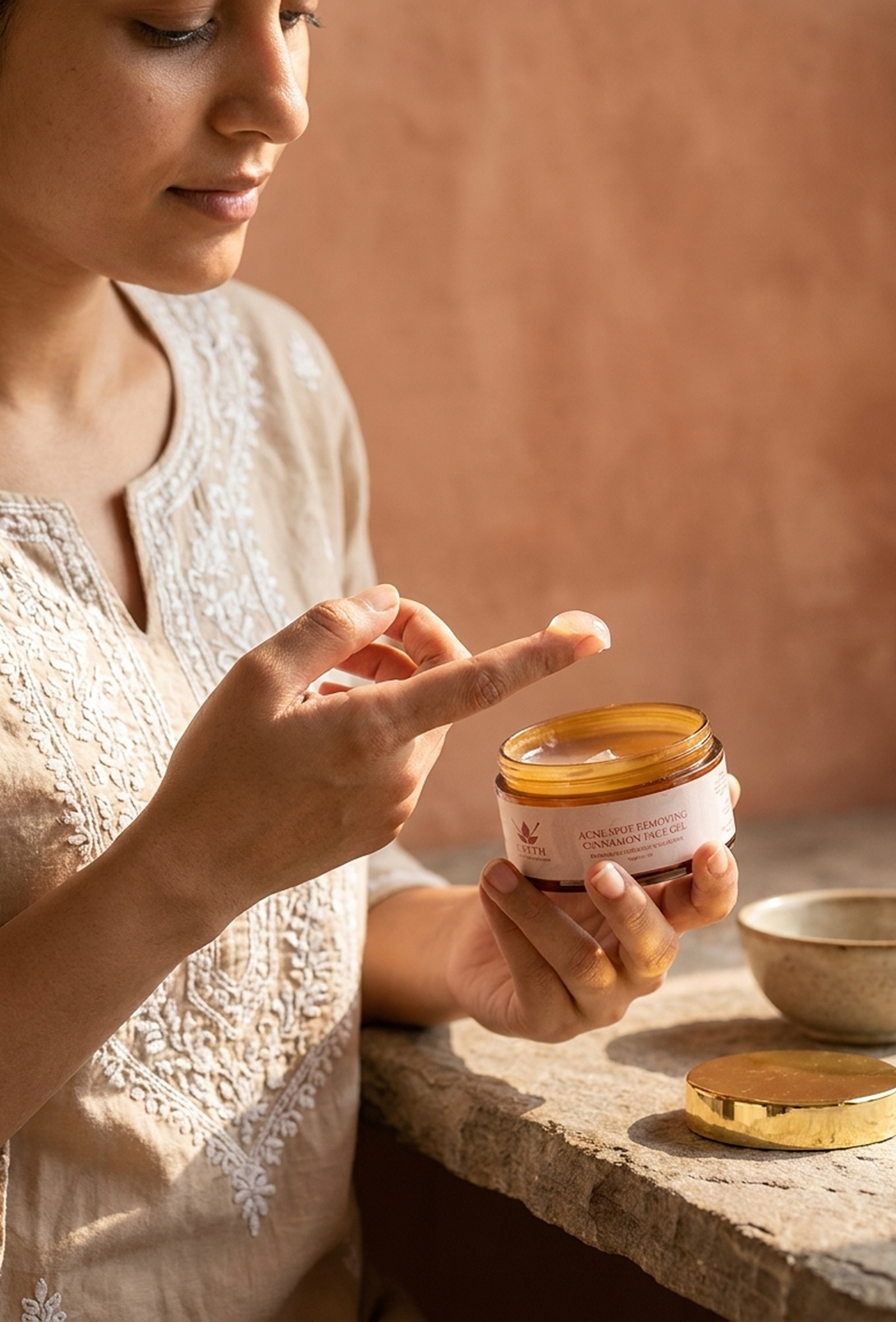Buy Acne Spot Removing Cinnamon Face Gel Online | URTTH by Tjori
