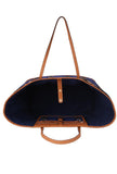 Blue Ikat Tote Bag