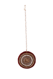 Zardozi Embroidered Raw Silk Maang Tika