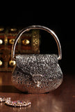 Nazakhat Silver Plated Brass Box Clutch Bag (5.7