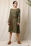 Devdar Cotton Slub Phiran Dress