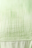 Green kurta with yoke design