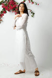 The Flawless White Kota Kurta
