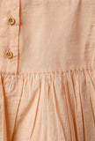 Peachy Peach Bamboo Fabric Top And Shorts