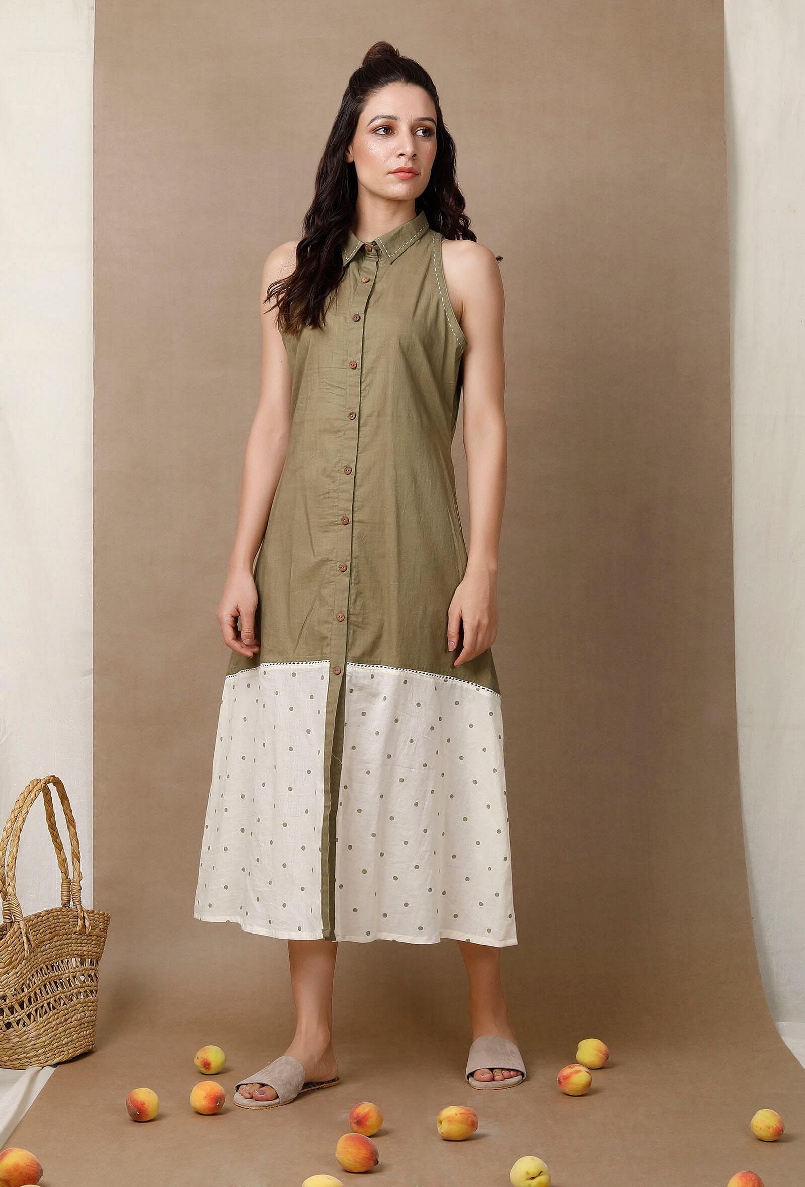 Simple cotton dress design 2019 hotsell