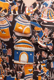 Pure cotton block-printed anarkali