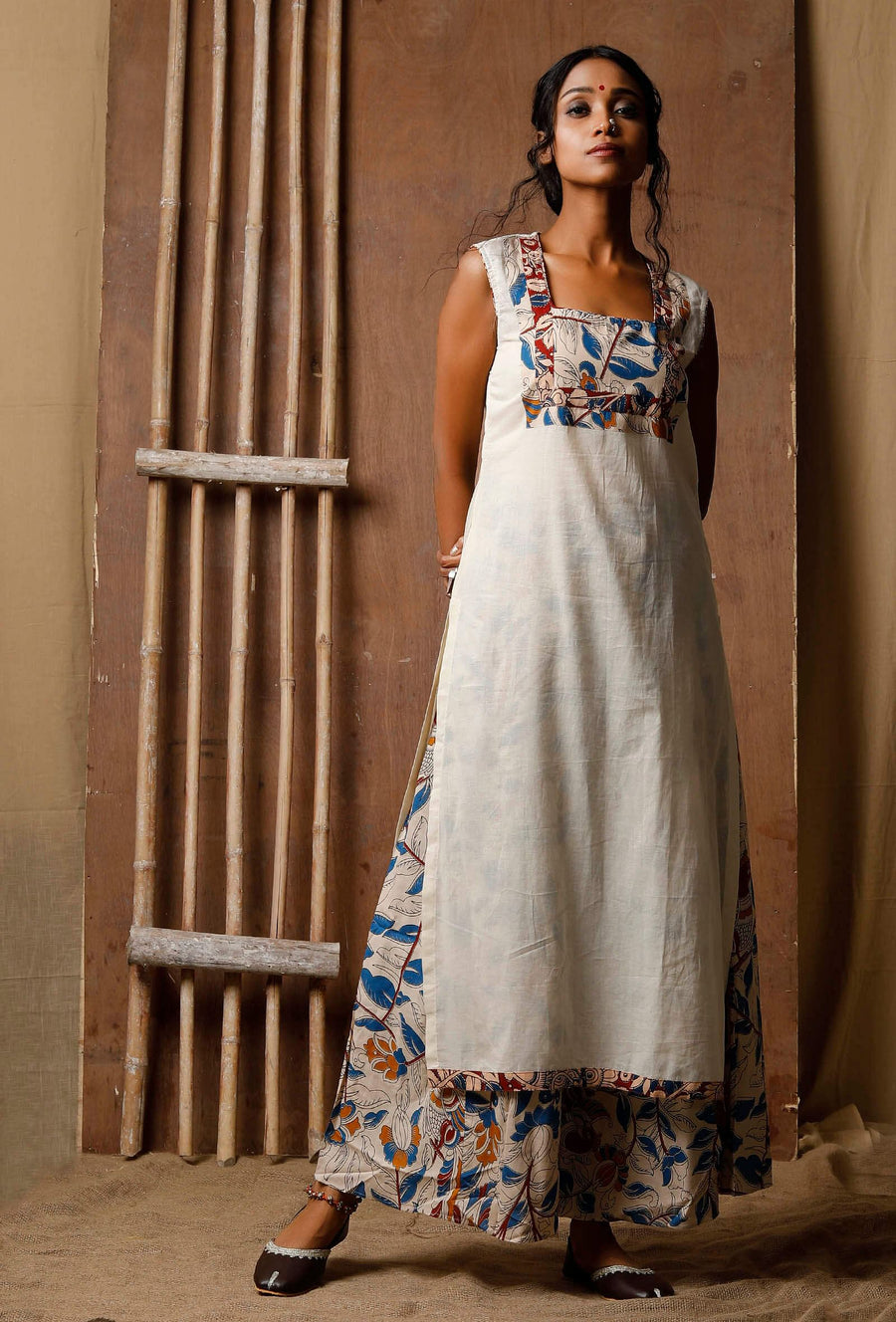 Buy Kalamkari Dresses Online - Beautiful Collection by  TJORI