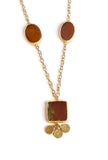Athena Gold-Plated Brass Necklace