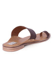 Brown Cruelty-Free Leather Sandals