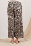 Black Kalamkari Pallazos