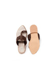 Brown Cruelty-Free Leather Sandals