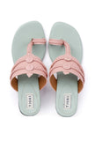 Pastel Pink and Blue Cruelty Free Heels